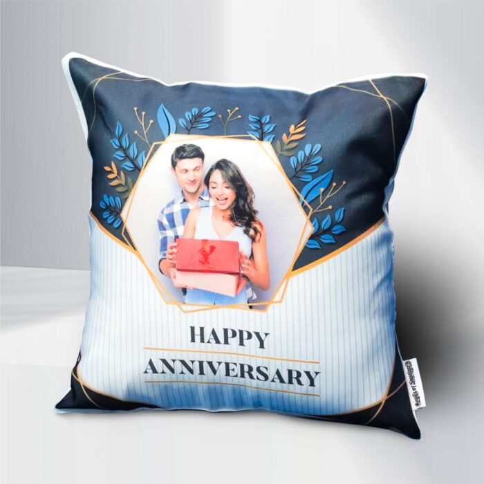 Marriage Anniversary Personalized Cushion