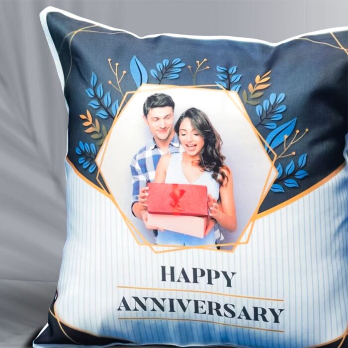 Marriage Anniversary Personalized Cushion