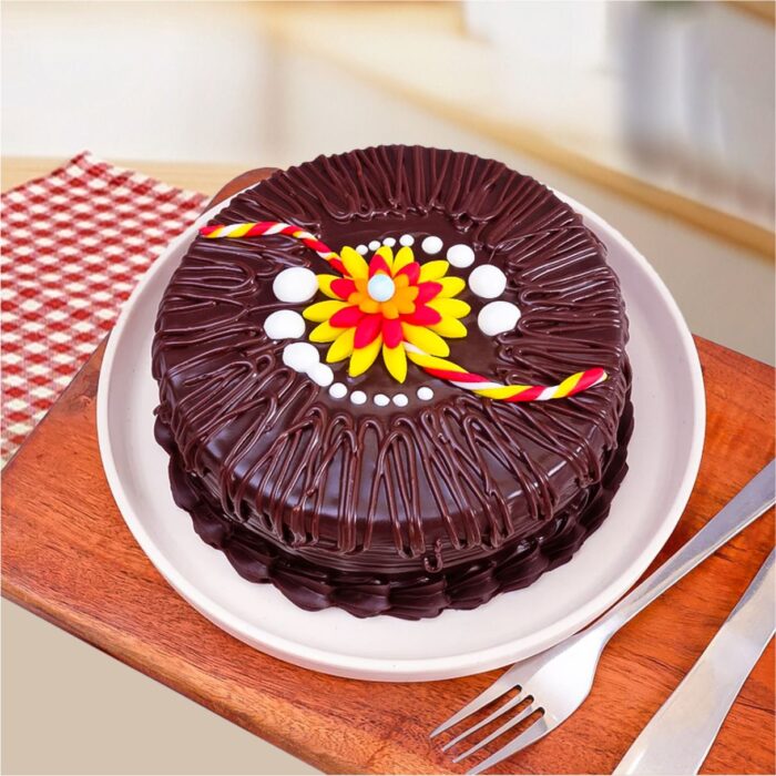 Choco Truffle Rakhi Cake