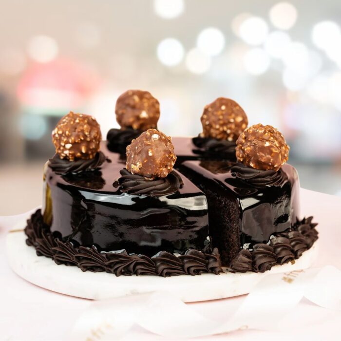 Ferrero Rocher Truffle Cake