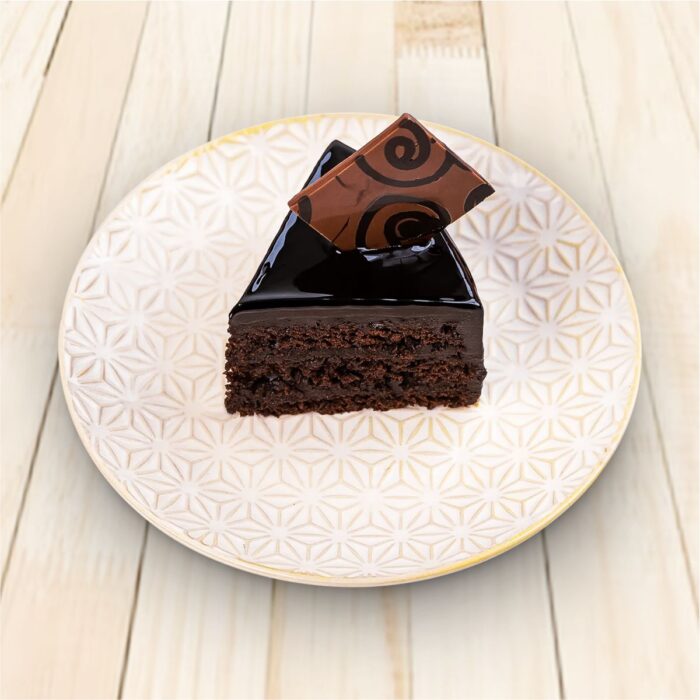 Decorated Chocolate Truffle Cake