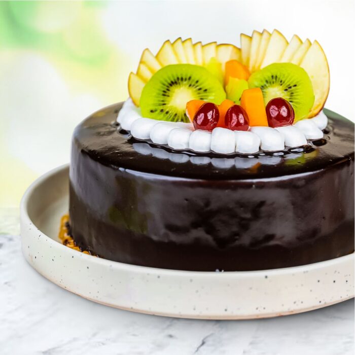 Fruit Chocolate Cake