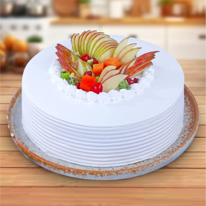 Exotic Fruit Medley Cake