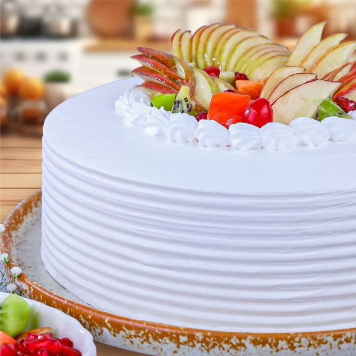 Exotic Fruit Medley Cake