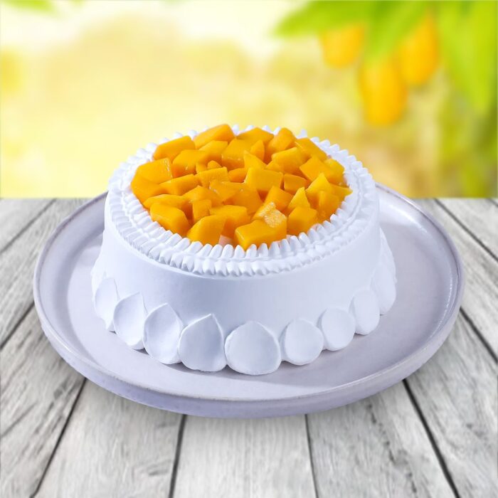 Divine Mango Cream Cake