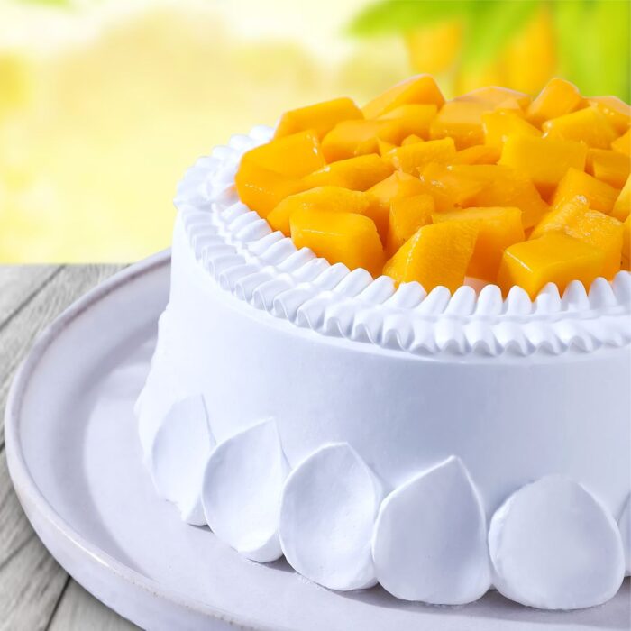 Divine Mango Cream Cake