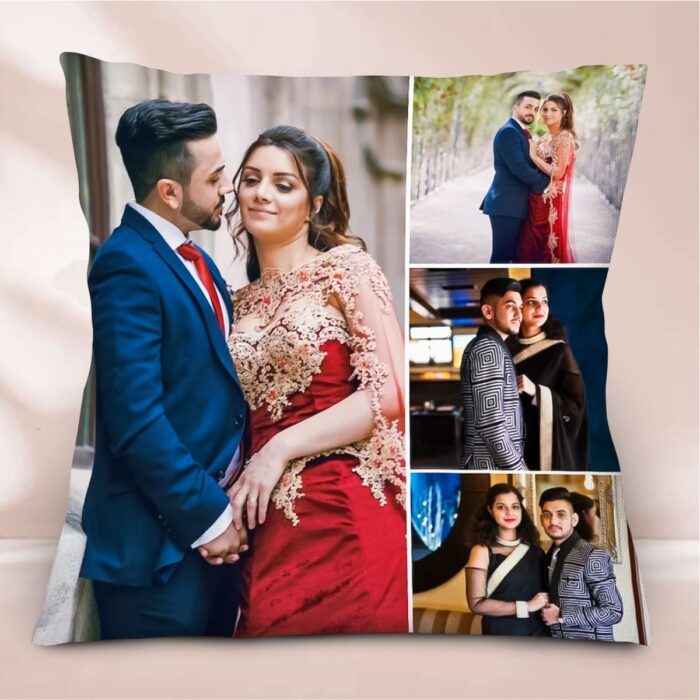 Romantic Couple Personalized Cushion