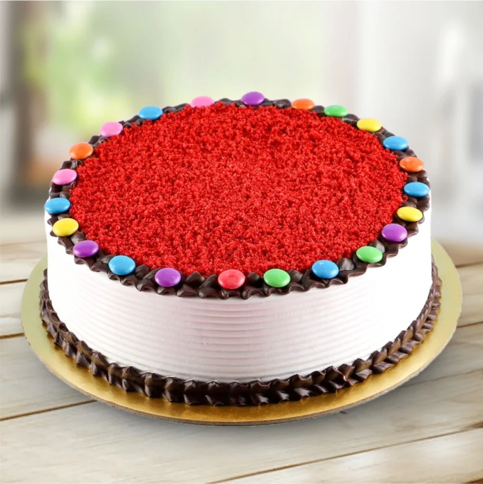 Red Velvet Gems Cake A